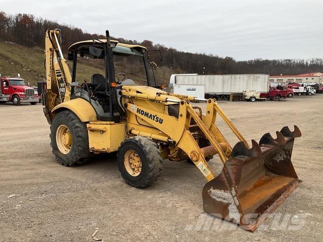 Komatsu WB140 Koparko-ładowarki