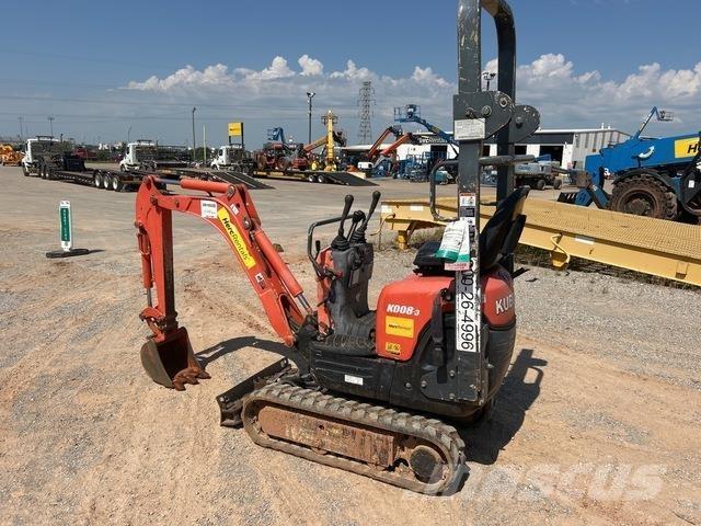 Kubota K008-3 Koparki gąsienicowe