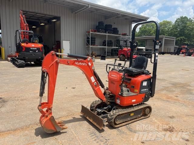 Kubota K008-5 Koparki gąsienicowe