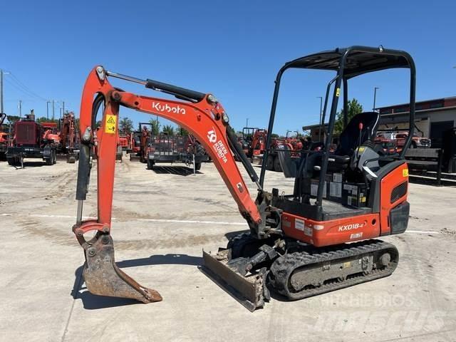 Kubota KX018-4 Koparki gąsienicowe
