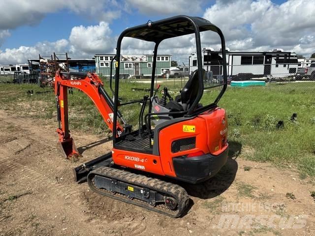 Kubota KX018-4 Koparki gąsienicowe