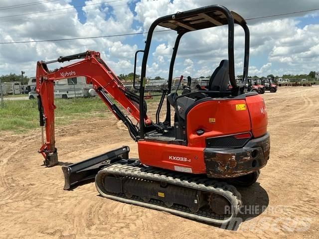 Kubota KX033-4 Koparki gąsienicowe