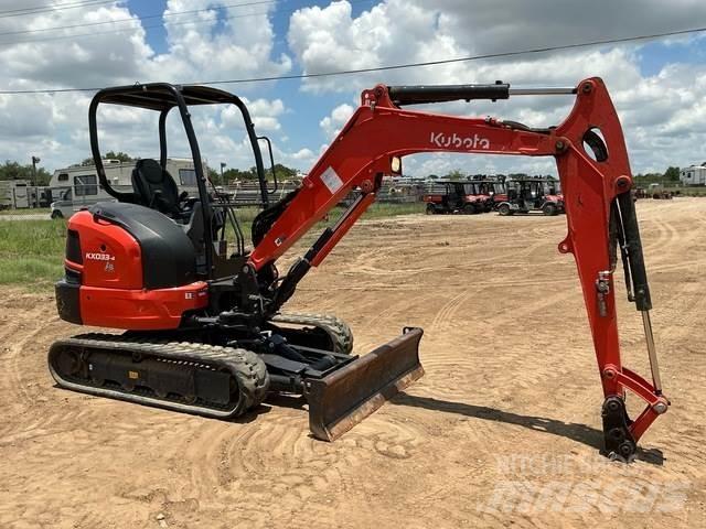 Kubota KX033-4 Koparki gąsienicowe