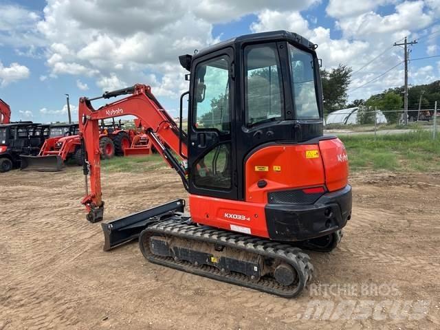 Kubota KX033-4 Koparki gąsienicowe