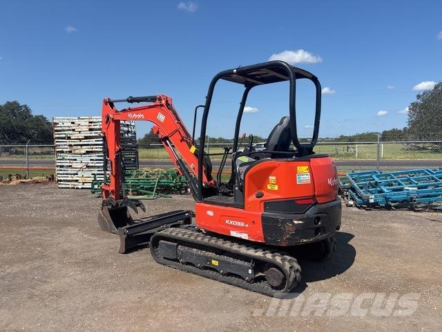 Kubota KX033-4 Koparki gąsienicowe