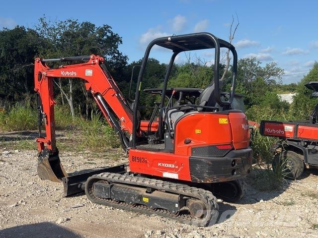 Kubota KX033-4 Koparki gąsienicowe