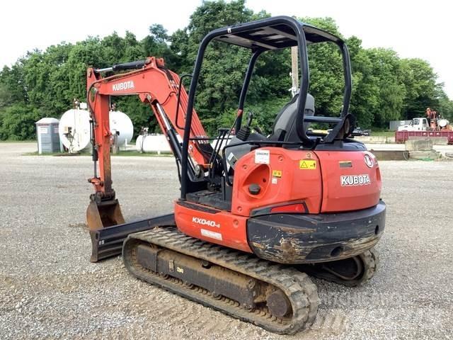 Kubota KX040-4 Koparki gąsienicowe