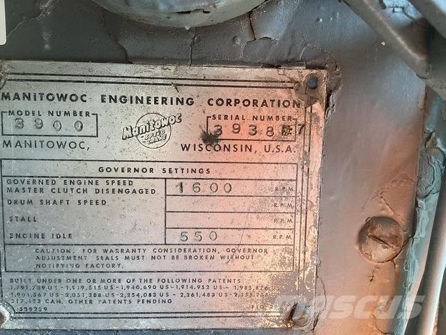 Manitowoc 3900 Żurawie gąsienicowe