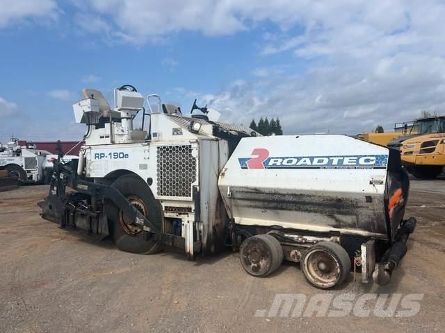 Roadtec RP190E Rozściełacze do asfaltu