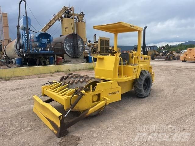 Sakai SV200TB Walce jednobębnowe