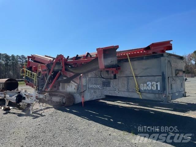 Sandvik QA331 Przesiewacze
