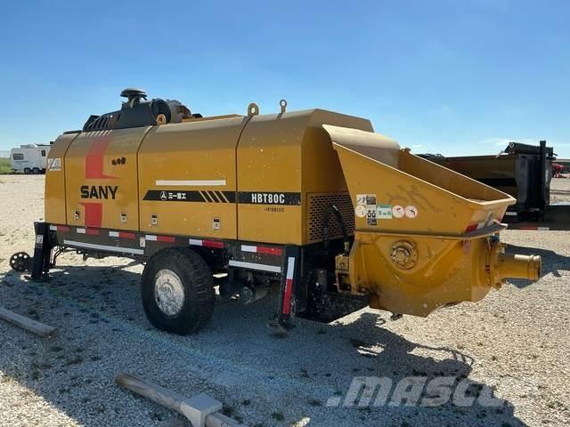 Sany HBT80C Samojezdne pompy do betonu