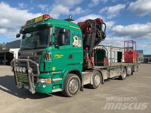Scania R440LB Żurawie samochodowe