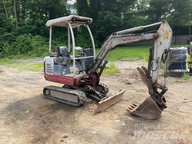 Takeuchi TB016 Koparki gąsienicowe