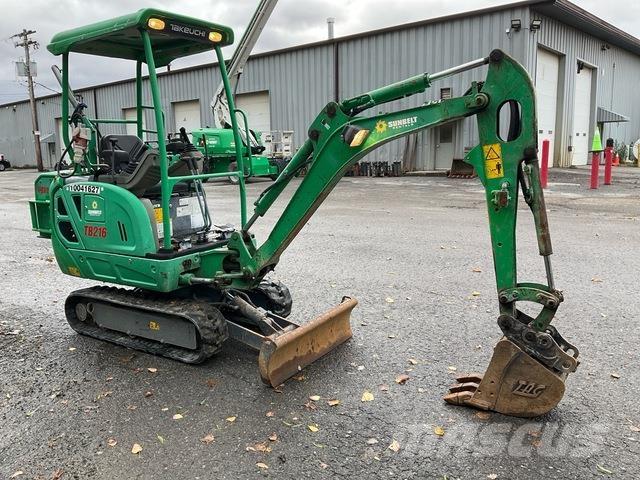 Takeuchi TB216 Koparki gąsienicowe