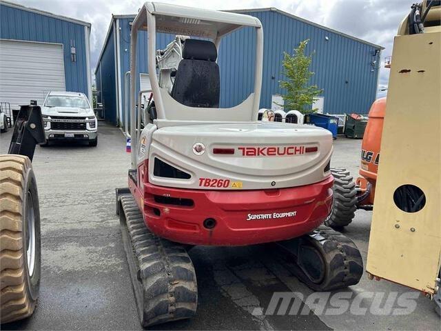 Takeuchi TB260 Koparki gąsienicowe