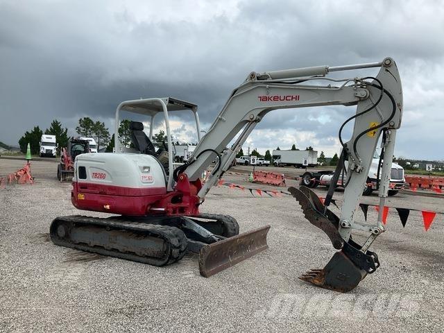 Takeuchi TB260 Koparki gąsienicowe