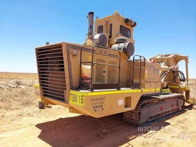 Tesmec 1150 RS Piły do skał i betonu