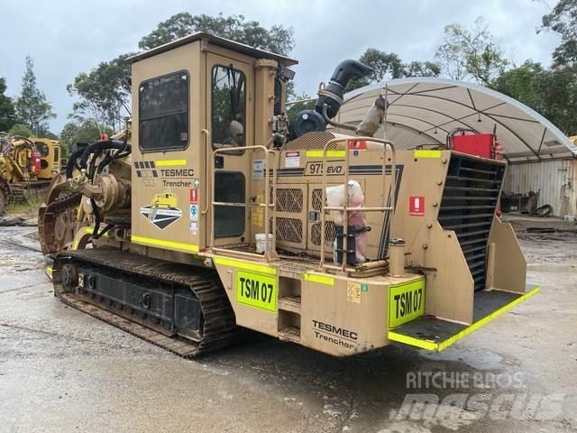 Tesmec 975 EVO Koparki łańcuchowe