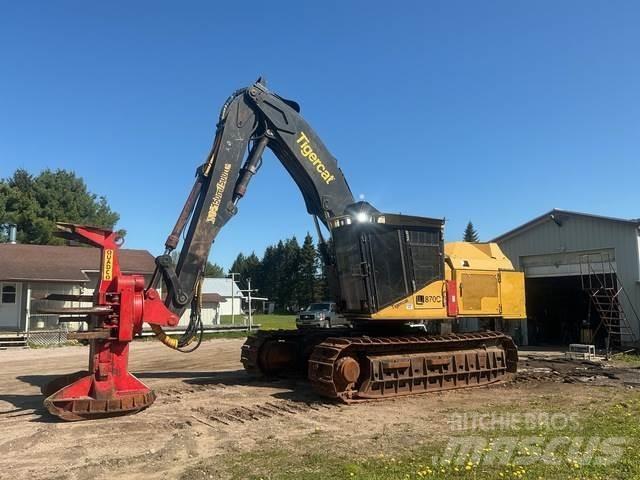 Tiger Cat 870 Harwestery gąsienicowe