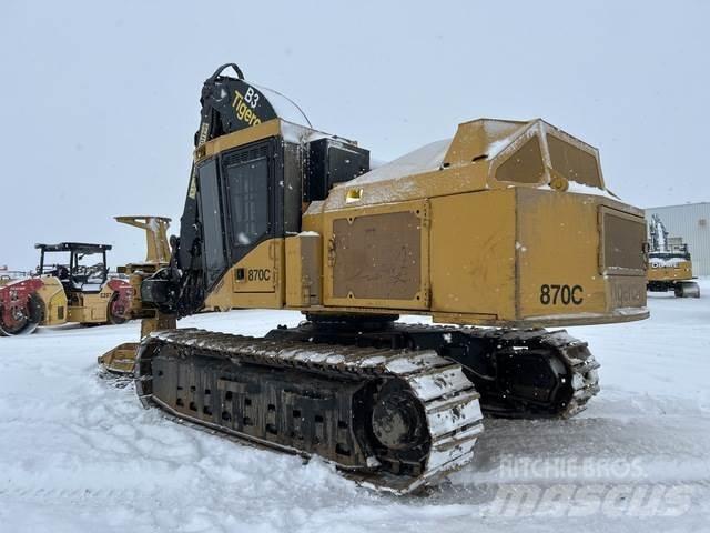 Tigercat 870C Harwestery gąsienicowe