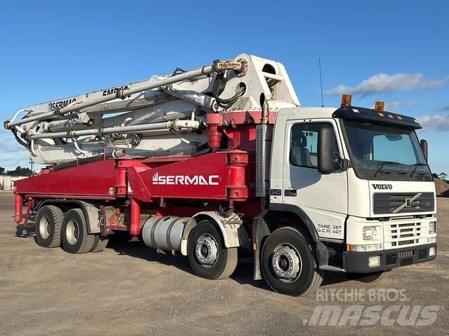 Volvo FM12 Samojezdne pompy do betonu