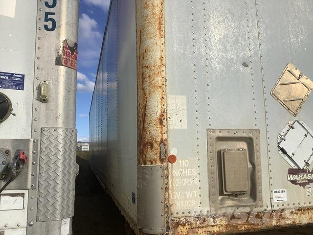 Wabash DVCVHPC Przyczepy ze skrzynią zamkniętą