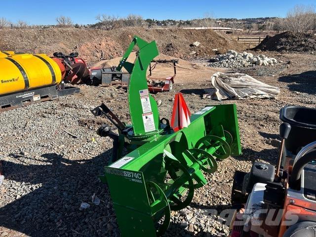 Woods SB74C Pługi wirnikowe