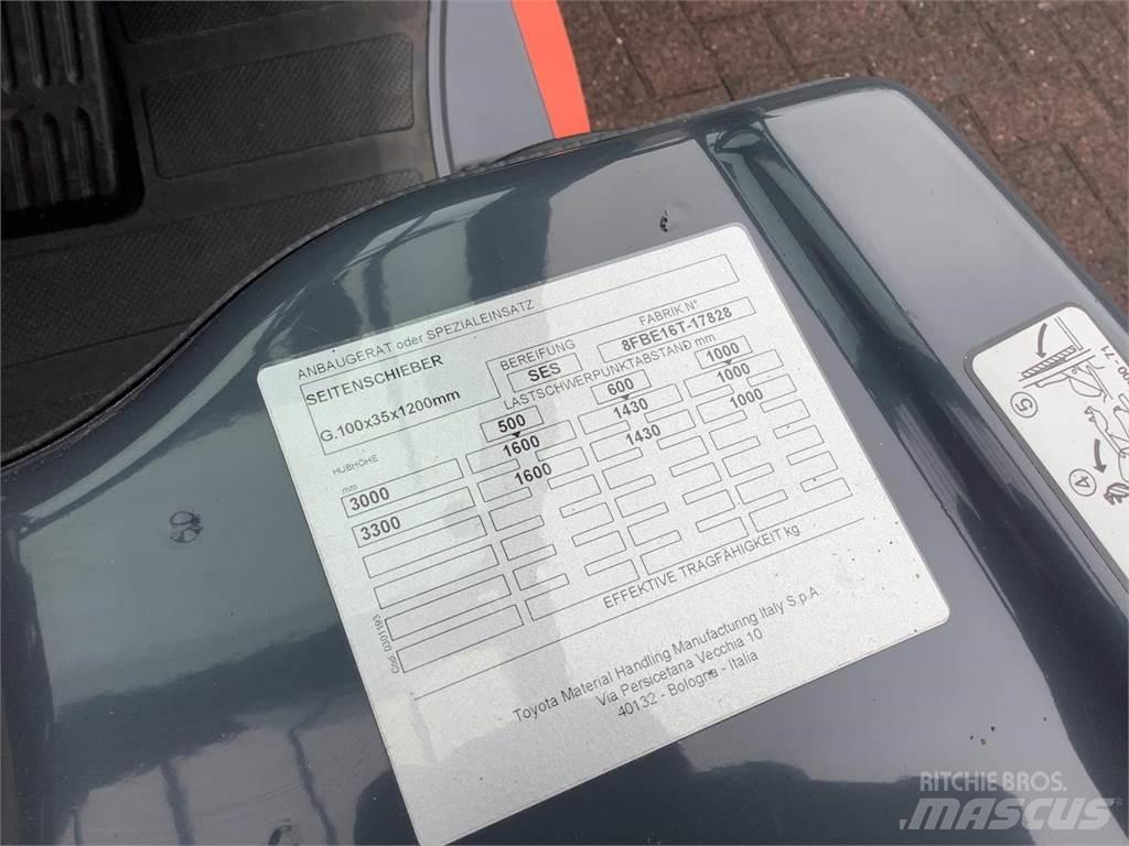 Toyota 8FBE16T Wózki elektryczne