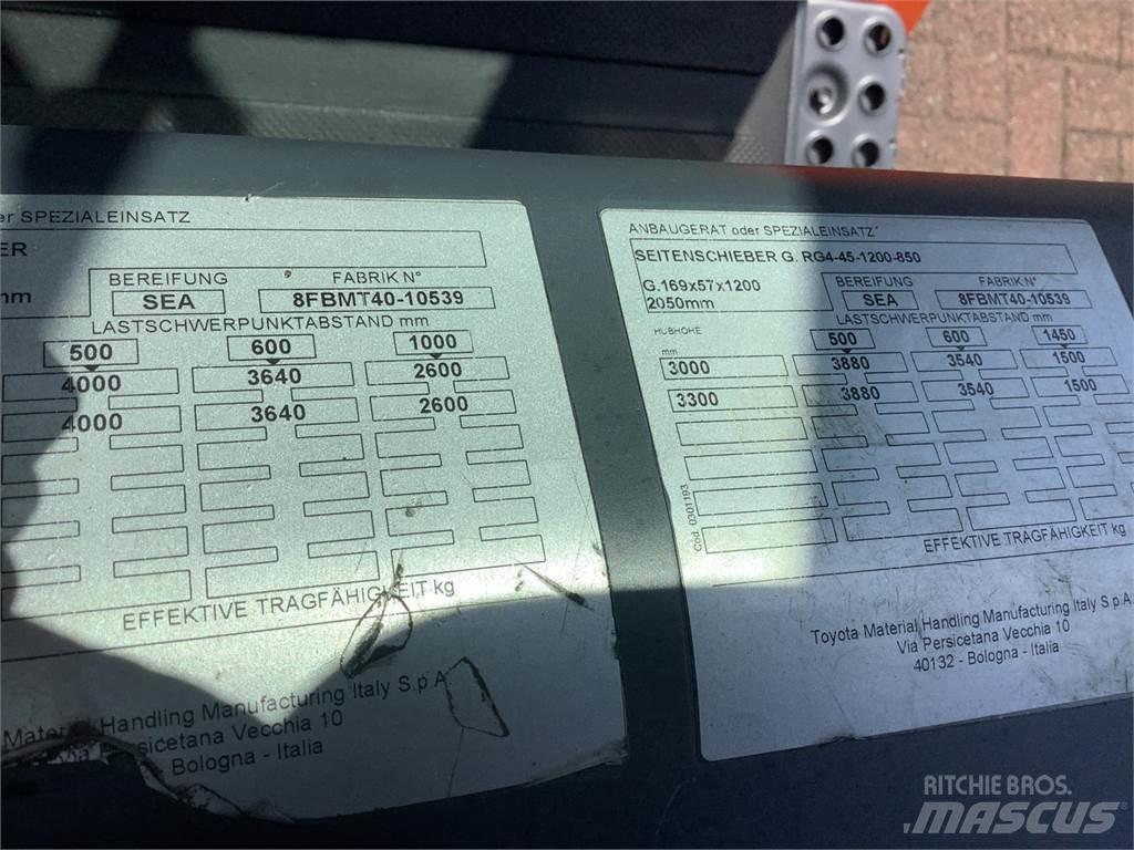 Toyota 8FBMT40 Wózki elektryczne
