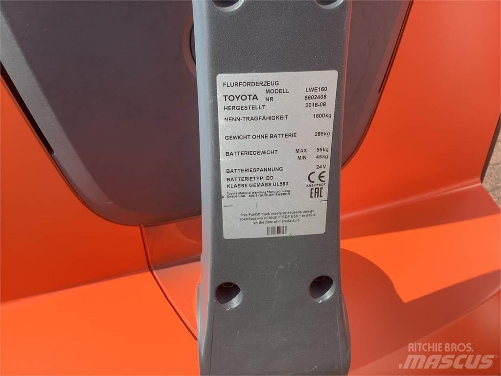 Toyota LWE160 Wózki widłowe unoszące