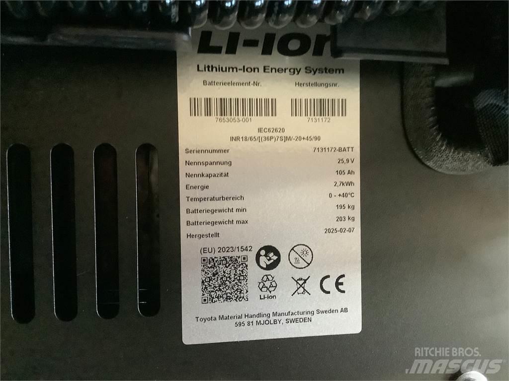 Toyota SWE120L Wózki widłowe unoszące z dyszlem
