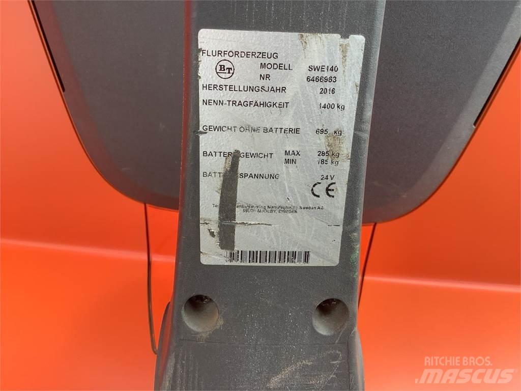 Toyota SWE140 Wózki widłowe unoszące z dyszlem