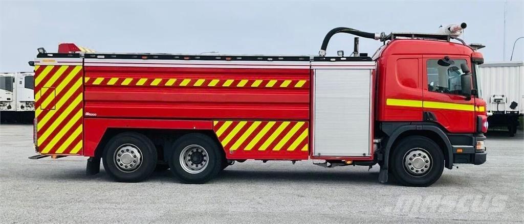 Scania 124L Wozy strażackie