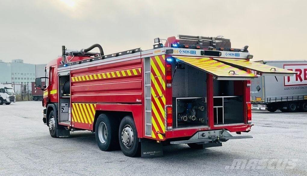 Scania 124L Wozy strażackie