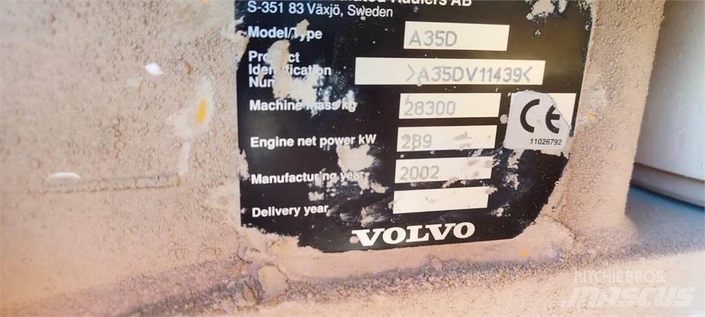 Volvo A35D Wozidła przegubowe