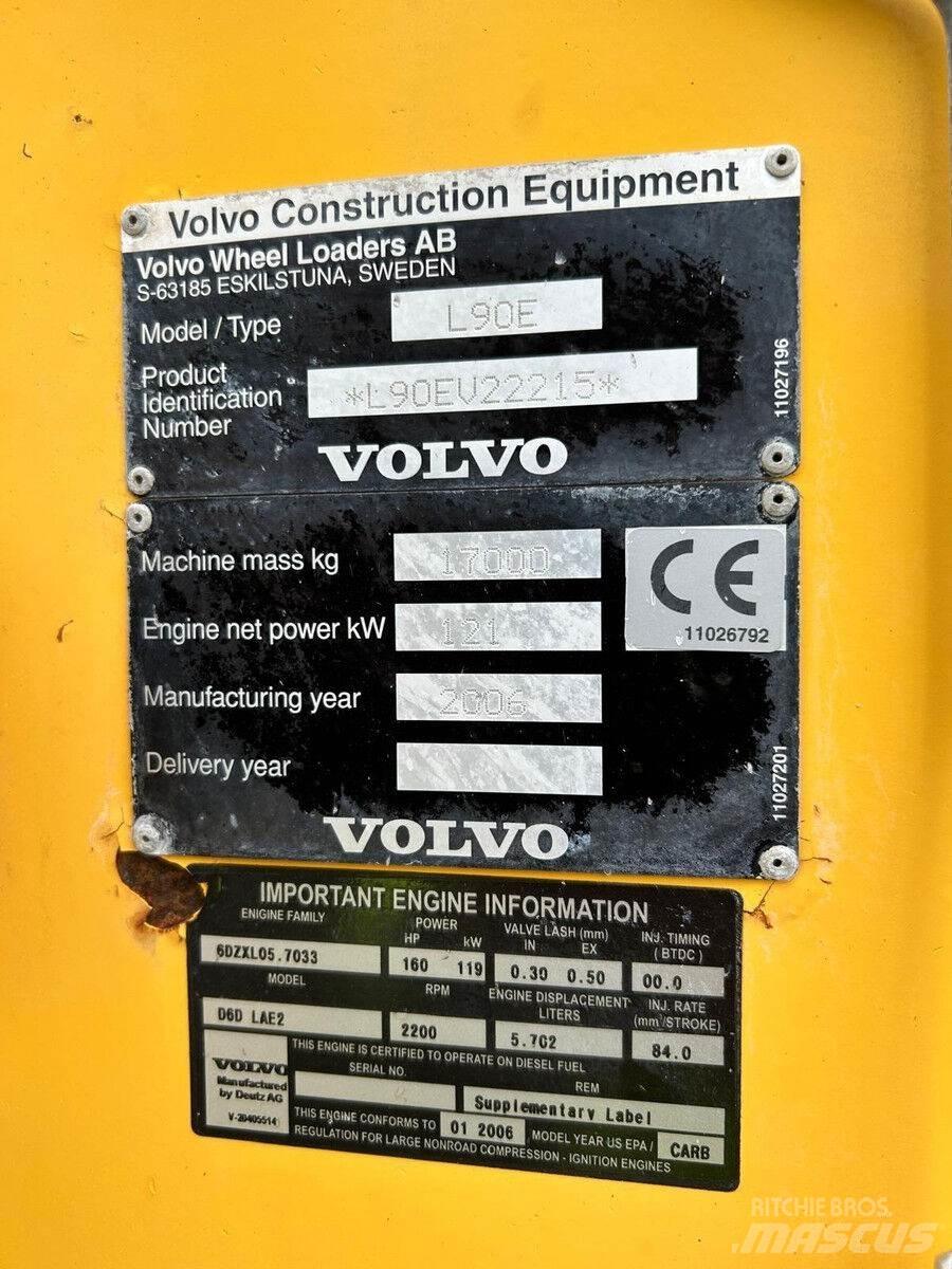 Volvo L90E Koparki gąsienicowe