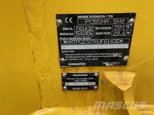 Komatsu PC55 MR-5 Midikoparki  7t - 12t