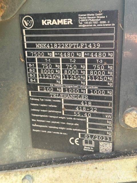 Kramer KT276 Ładowarki teleskopowe