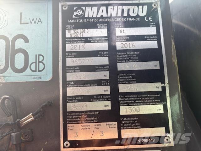 Manitou MT932 Ładowarki teleskopowe