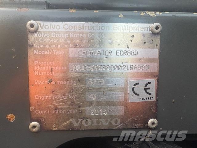 Volvo ECR88D Midikoparki  7t - 12t