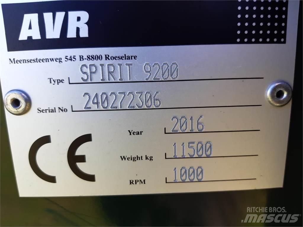 AVR SPIRIT 9200 Kombajny ziemniaczane i kopaczki