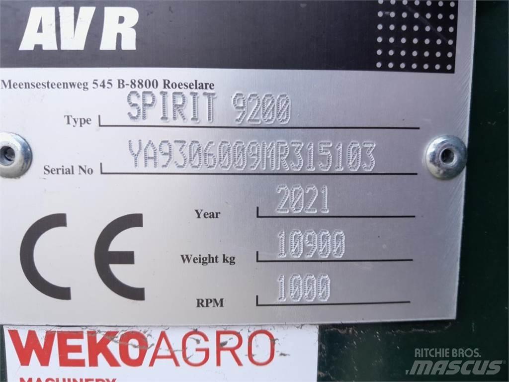 AVR SPIRIT 9200 Kombajny ziemniaczane i kopaczki