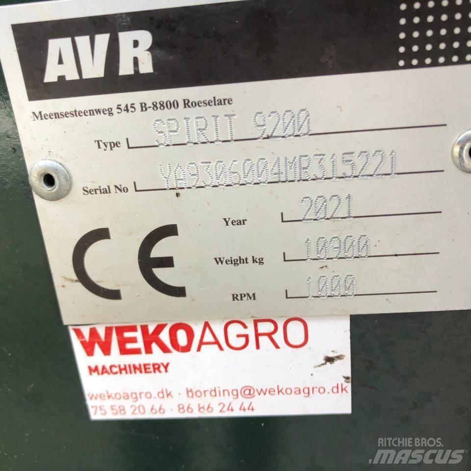 AVR SPIRIT 9200 Kombajny ziemniaczane i kopaczki