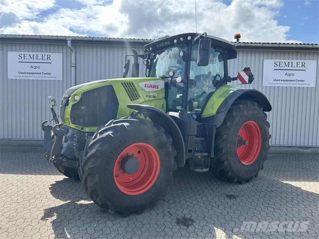 CLAAS AXION 870 Ciągniki rolnicze