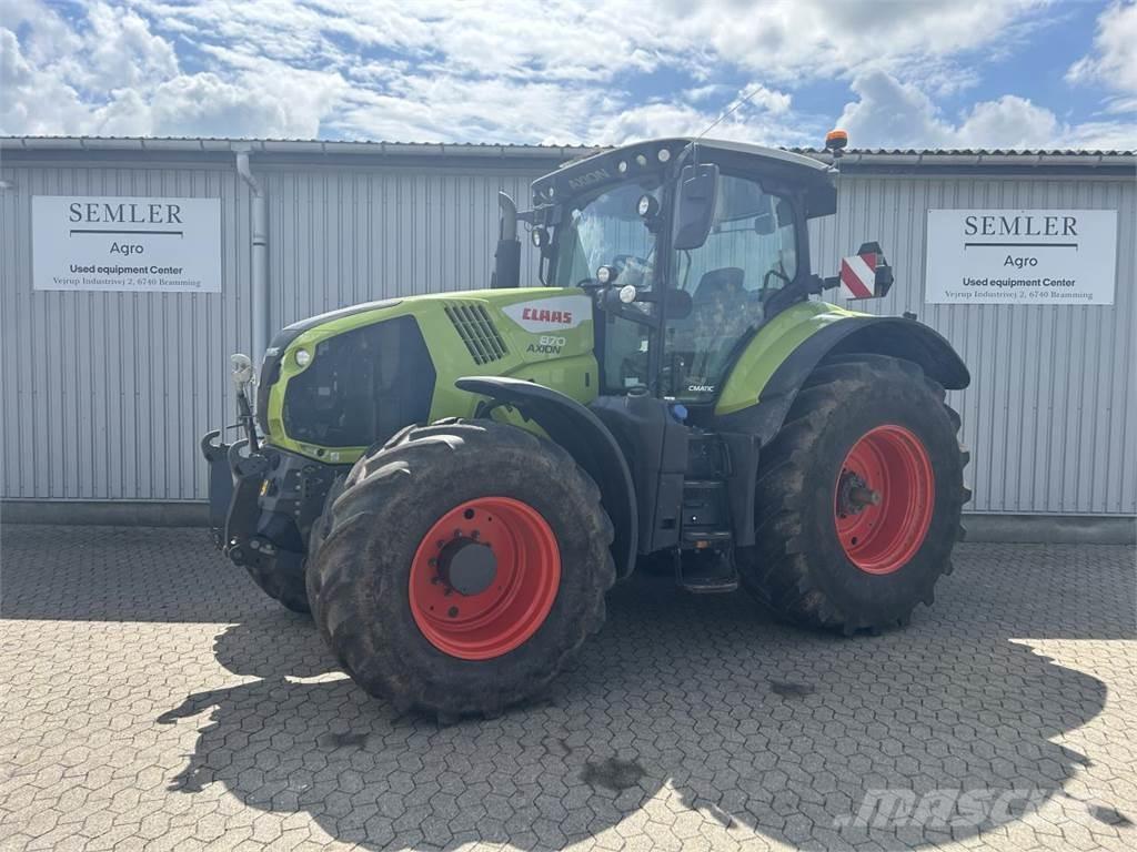 CLAAS AXION 870 Ciągniki rolnicze