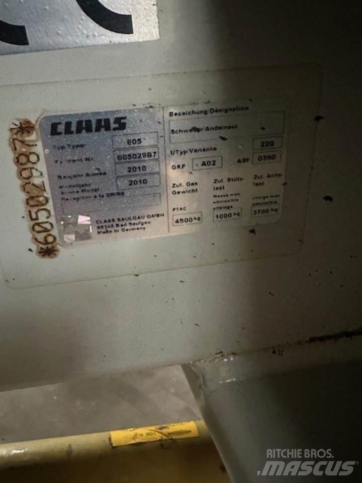 CLAAS LINER 3000 Zgrabiarki i przetrząsacze