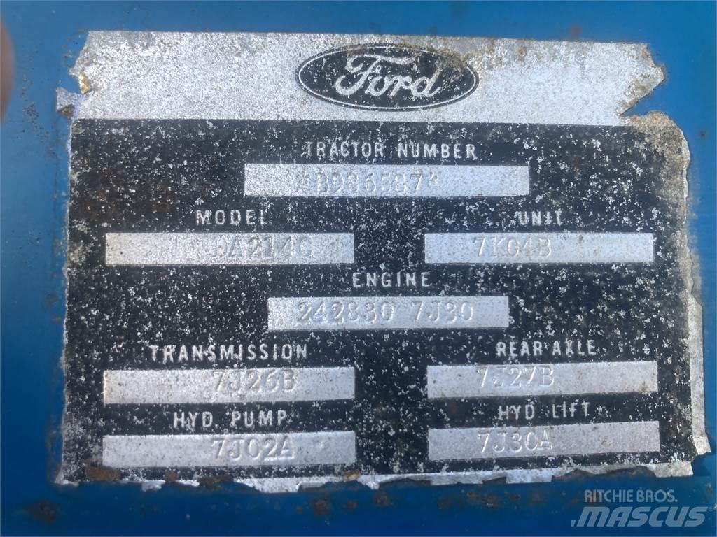 Ford 4600 Ciągniki rolnicze