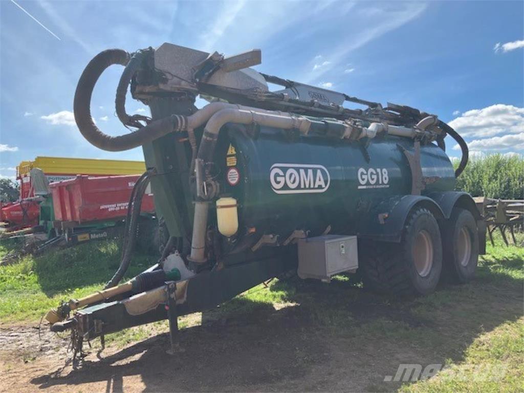 Gøma GG 18 Cysterny do szlamu