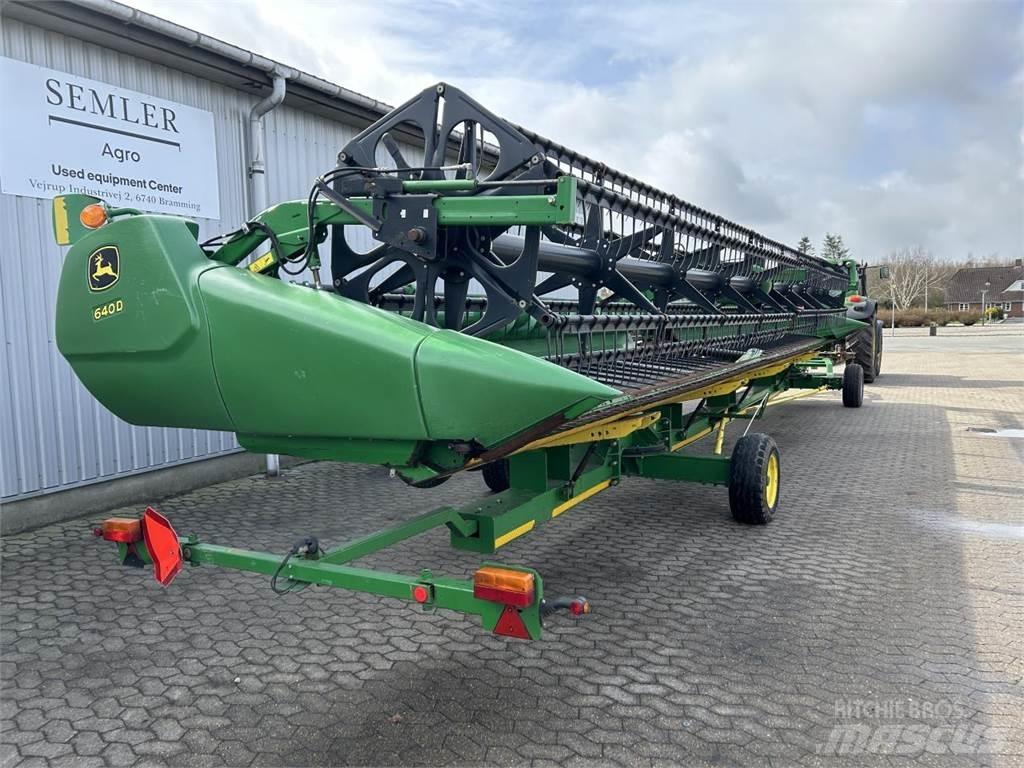 John Deere 640D Głowice ścinkowe